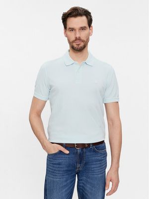 T-shirt męski bez wzorów United Colors Of Benetton ze sklepu: MODIVO w kategorii: T-shirty męskie - zdjęcie WP-EBWP-BKLVO-LN0_0000303814113