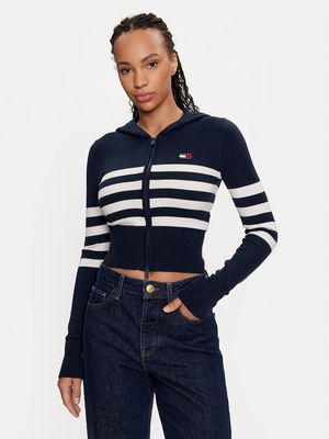 Sweter damski na zimę młodzieżowy Tommy Jeans ze sklepu: MODIVO w kategorii: Swetry damskie - zdjęcie WP-EBWP-BKLVO-LN0_0000303849498