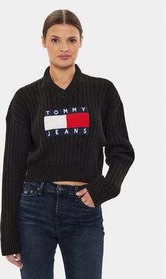 Sweter damski młodzieżowy Tommy Jeans ze sklepu: MODIVO w kategorii: Swetry damskie - zdjęcie WP-EBWP-BKLVO-LN0_0000303849528
