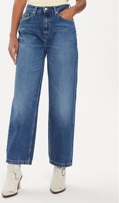 Jeansy damskie Tommy Hilfiger ze sklepu: MODIVO w kategorii: Jeansy damskie - zdjęcie WP-EBWP-BKLVO-LN0_0000303851996