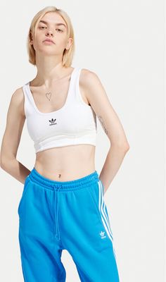 Biustonosz na lato adidas ze sklepu: MODIVO w kategorii: Biustonosze - zdjęcie WP-EBWP-BKLVO-LN0_0000303914622