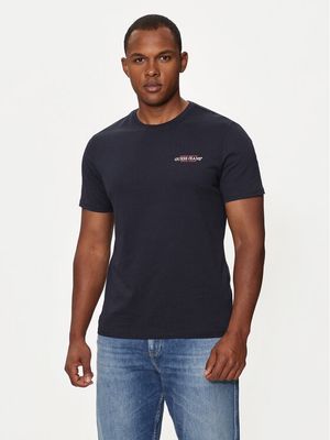 Guess Jeans - T-shirt męski sportowy ze sklepu: MODIVO w kategorii: T-shirty męskie - zdjęcie WP-EBWP-BKLVO-LN0_0000303929343