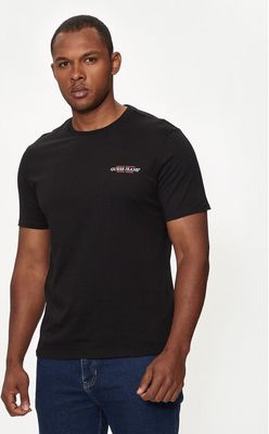 T-shirt męski w sportowym stylu bez wzorów Guess Jeans ze sklepu: MODIVO w kategorii: T-shirty męskie - zdjęcie WP-EBWP-BKLVO-LN0_0000303929367