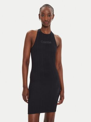Sukienka gładka Calvin Klein Performance ze sklepu: MODIVO w kategorii: Sukienki - zdjęcie WP-EBWP-BKLVO-LN0_0000303930059