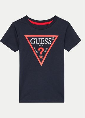 Guess - T-shirt chłopięce na lato ze sklepu: MODIVO w kategorii: T-shirty chłopięce - zdjęcie WP-EBWP-BKLVO-LN0_0000303930431