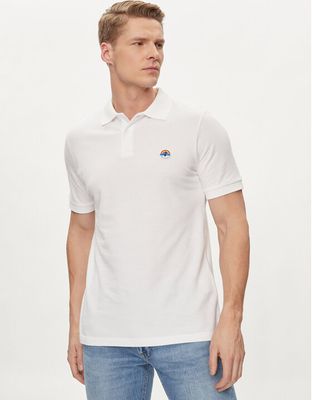 T-shirt męski casualowy Save The Duck ze sklepu: MODIVO w kategorii: T-shirty męskie - zdjęcie WP-EBWP-BKLVO-LN0_0000303932145