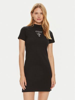 Guess - Sukienka na wiosnę ze sklepu: MODIVO w kategorii: Sukienki - zdjęcie WP-EBWP-BKLVO-LN0_0000303933326