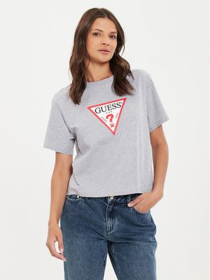 Bluzka damska młodzieżowa Guess Jeans ze sklepu: MODIVO w kategorii: Bluzki damskie - zdjęcie WP-EBWP-BKLVO-LN0_0000303938017