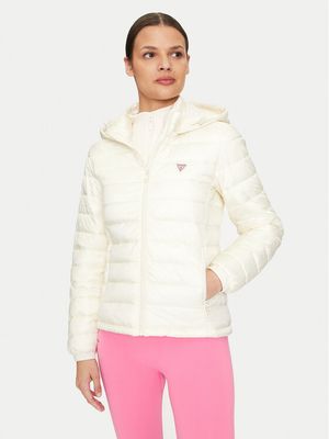 Kurtka damska casualowa Guess Jeans ze sklepu: MODIVO w kategorii: Kurtki damskie - zdjęcie WP-EBWP-BKLVO-LN0_0000303938482