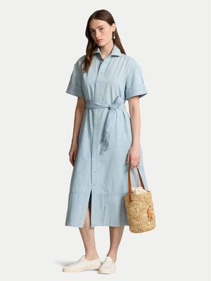 Polo Ralph Lauren - Sukienka na lato ze sklepu: MODIVO w kategorii: Sukienki - zdjęcie WP-EBWP-BKLVO-LN0_0000303947538
