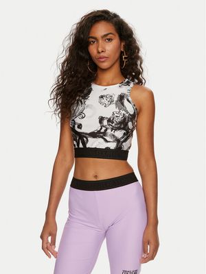Bluzka damska casualowa Versace Jeans Couture ze sklepu: MODIVO w kategorii: Bluzki damskie - zdjęcie WP-EBWP-BKLVO-LN0_0000303964160