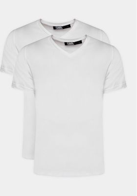 T-shirt męski letni Karl Lagerfeld ze sklepu: MODIVO w kategorii: T-shirty męskie - zdjęcie WP-EBWP-BKLVO-LN0_0000303992620