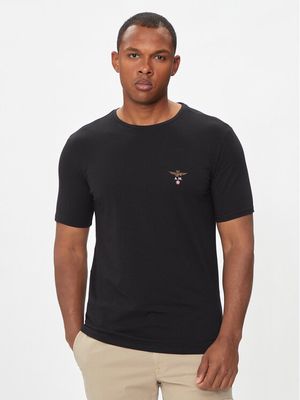 T-shirt męski na lato Aeronautica Militare ze sklepu: MODIVO w kategorii: T-shirty męskie - zdjęcie WP-EBWP-BKLVO-LN0_0000303997076