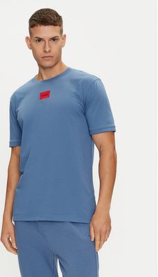T-shirt męski w stylu klasycznym HUGO ze sklepu: MODIVO w kategorii: T-shirty męskie - zdjęcie WP-EBWP-BKLVO-LN0_0000304023835