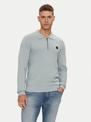 Sweter męski w stylu klasycznym HUGO ze sklepu: MODIVO w kategorii: Swetry męskie - zdjęcie WP-EBWP-BKLVO-LN0_0000304024115
