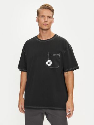 T-shirt męski w stylu młodzieżowym Converse ze sklepu: MODIVO w kategorii: T-shirty męskie - zdjęcie WP-EBWP-BKLVO-LN0_0000304037900