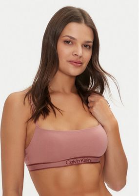 Biustonosz sportowy bez wzorów Calvin Klein Underwear ze sklepu: MODIVO w kategorii: Biustonosze - zdjęcie WP-EBWP-BKLVO-LN0_0000304060571