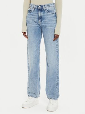 Jeansy damskie na lato Calvin Klein Jeans ze sklepu: MODIVO w kategorii: Jeansy damskie - zdjęcie WP-EBWP-BKLVO-LN0_0000304066207