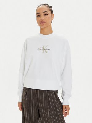 Bluza damska casualowa Calvin Klein Jeans ze sklepu: MODIVO w kategorii: Bluzy damskie - zdjęcie WP-EBWP-BKLVO-LN0_0000304073663