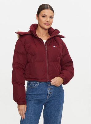 Kurtka damska bez wzorów Tommy Jeans ze sklepu: MODIVO w kategorii: Kurtki damskie - zdjęcie WP-EBWP-BKLVO-LN0_0000304075742