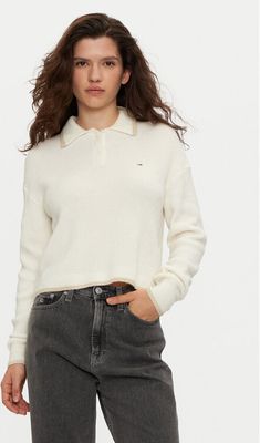 Sweter damski na zimę Tommy Jeans ze sklepu: MODIVO w kategorii: Swetry damskie - zdjęcie WP-EBWP-BKLVO-LN0_0000304076190