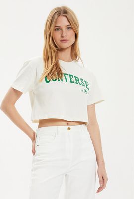 Bluzka damska wiosenna Converse ze sklepu: MODIVO w kategorii: Bluzki damskie - zdjęcie WP-EBWP-BKLVO-LN0_0000304113369