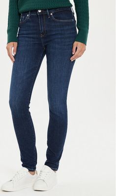 Jeansy damskie jesienne na wiosnę Tommy Hilfiger ze sklepu: MODIVO w kategorii: Jeansy damskie - zdjęcie WP-EBWP-BKLVO-LN0_0000304130007