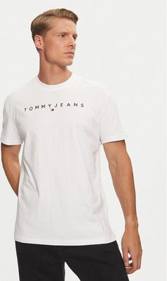 T-shirt męski na wiosnę casual Tommy Jeans ze sklepu: MODIVO w kategorii: T-shirty męskie - zdjęcie WP-EBWP-BKLVO-LN0_0000304131950