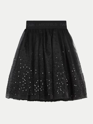 Spódnica dziewczęca na zimę Karl Lagerfeld Kids ze sklepu: MODIVO w kategorii: Spódnice dziewczęce - zdjęcie WP-EBWP-BKLVO-LN0_0000304185748