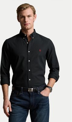 Koszula męska Polo Ralph Lauren ze sklepu: MODIVO w kategorii: Koszule męskie - zdjęcie WP-EBWP-BKLVO-LN0_0000304213458