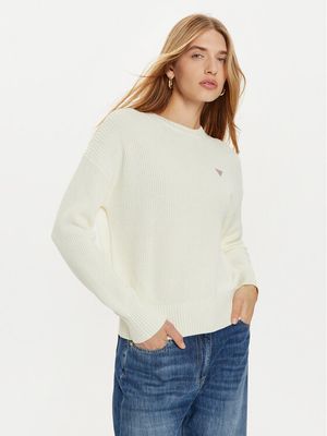 Sweter damski Guess Jeans ze sklepu: MODIVO w kategorii: Swetry damskie - zdjęcie WP-EBWP-BKLVO-LN0_0000304222207