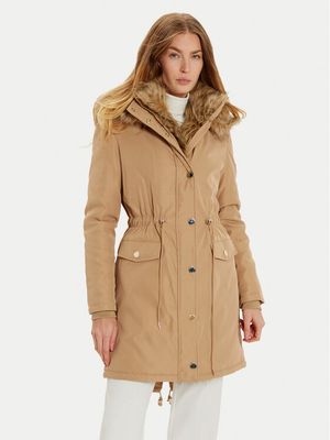 Parka damska jesienna Marciano Guess ze sklepu: MODIVO w kategorii: Parki damskie - zdjęcie WP-EBWP-BKLVO-LN0_0000304224416