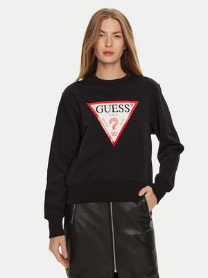 Guess - Bluza damska ze sklepu: MODIVO w kategorii: Bluzy damskie - zdjęcie WP-EBWP-BKLVO-LN0_0000304248450