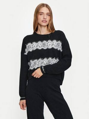 Sweter damski casualowy Liu Jo Sport ze sklepu: MODIVO w kategorii: Swetry damskie - zdjęcie WP-EBWP-BKLVO-LN0_0000304249471