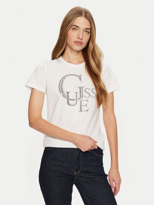 Bluzka damska zimowa Guess ze sklepu: MODIVO w kategorii: Bluzki damskie - zdjęcie WP-EBWP-BKLVO-LN0_0000304251504