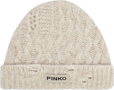 Czapka zimowa damska na wiosnę Pinko ze sklepu: MODIVO w kategorii: Czapki zimowe damskie - zdjęcie WP-EBWP-BKLVO-LN0_0000304266867