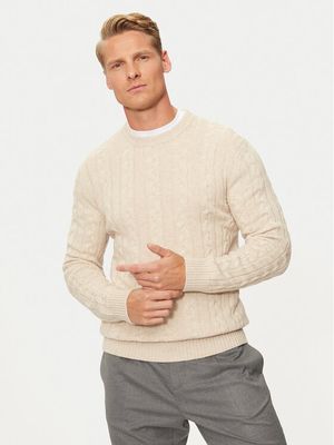 United Colors Of Benetton - Sweter męski casual ze sklepu: MODIVO w kategorii: Swetry męskie - zdjęcie WP-EBWP-BKLVO-LN0_0000304268045
