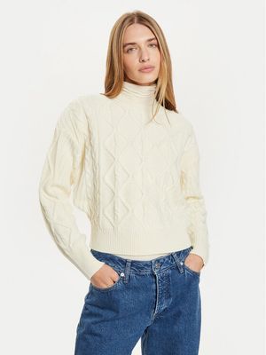 Sweter damski casual Wrangler ze sklepu: MODIVO w kategorii: Swetry damskie - zdjęcie WP-EBWP-BKLVO-LN0_0000304282027