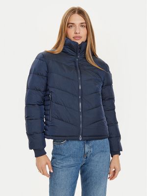 Kurtka damska bez wzorów Wrangler ze sklepu: MODIVO w kategorii: Kurtki damskie - zdjęcie WP-EBWP-BKLVO-LN0_0000304282126