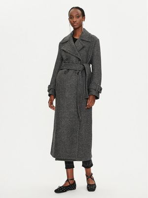 Płaszcz damski casual Pinko ze sklepu: MODIVO w kategorii: Płaszcze damskie - zdjęcie WP-EBWP-BKLVO-LN0_0000304301001