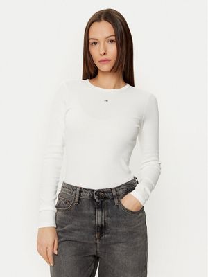 Bluzka damska na wiosnę Tommy Jeans ze sklepu: MODIVO w kategorii: Bluzki damskie - zdjęcie WP-EBWP-BKLVO-LN0_0000304405358