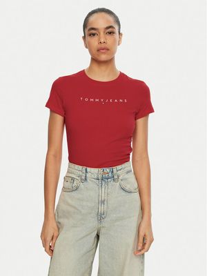 Tommy Jeans - Bluzka damska na lato ze sklepu: MODIVO w kategorii: Bluzki damskie - zdjęcie WP-EBWP-BKLVO-LN0_0000304405402