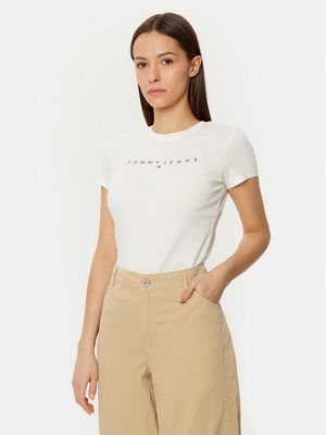 Tommy Jeans - Bluzka damska letnia ze sklepu: MODIVO w kategorii: Bluzki damskie - zdjęcie WP-EBWP-BKLVO-LN0_0000304405426