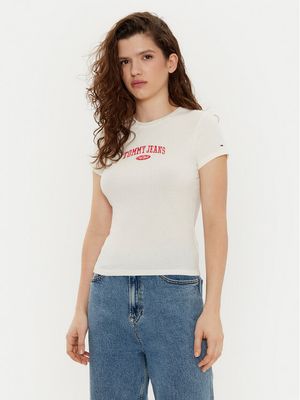 Bluzka damska letnia Tommy Jeans ze sklepu: MODIVO w kategorii: Bluzki damskie - zdjęcie WP-EBWP-BKLVO-LN0_0000304405594