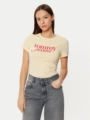 Tommy Jeans - Bluzka damska letnia ze sklepu: MODIVO w kategorii: Bluzki damskie - zdjęcie WP-EBWP-BKLVO-LN0_0000304405778