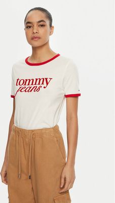 Bluzka damska na zimę Tommy Jeans ze sklepu: MODIVO w kategorii: Bluzki damskie - zdjęcie WP-EBWP-BKLVO-LN0_0000304405815