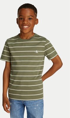 T-shirt chłopięce na zimę Calvin Klein Jeans ze sklepu: MODIVO w kategorii: T-shirty chłopięce - zdjęcie WP-EBWP-BKLVO-LN0_0000304406577