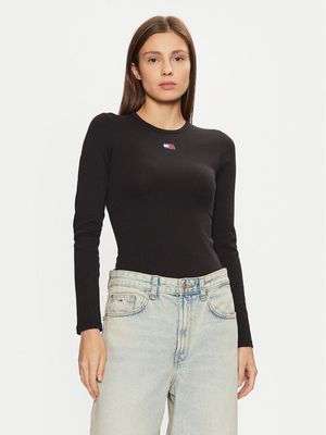 Bluzka damska casualowa Tommy Jeans ze sklepu: MODIVO w kategorii: Bluzki damskie - zdjęcie WP-EBWP-BKLVO-LN0_0000304407215