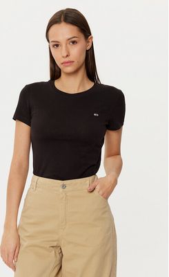 Bluzka damska casualowa Tommy Jeans ze sklepu: MODIVO w kategorii: Bluzki damskie - zdjęcie WP-EBWP-BKLVO-LN0_0000304407307