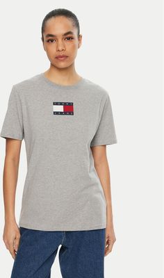 Bluzka damska w stylu młodzieżowym Tommy Jeans ze sklepu: MODIVO w kategorii: Bluzki damskie - zdjęcie WP-EBWP-BKLVO-LN0_0000304407352